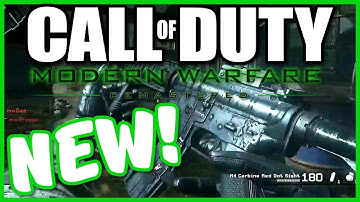 NEW COD4: REMASTERED TRAILER AND GAMEPLAY (All 16 Maps, Inspect Gun, Gold Camo, AND MORE)