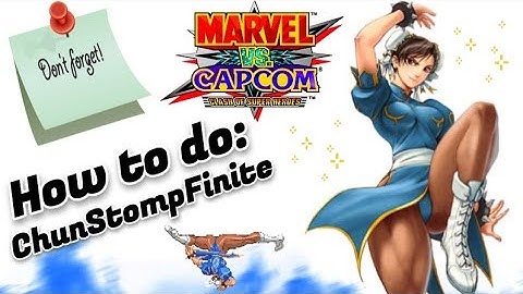 Marvel Vs Capcom 1 The Art of the Air-Dash – Chun-Li’s Infinite Unleashed Full Tutorial & Breakdown