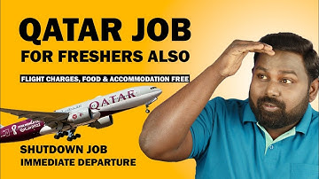 Abroad Job For Mechanical Engineers | Shutdown Job Qatar | Urgent Requirement