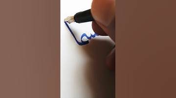 Shaima. Name in Arabic diwani creative calligraphy #viralshort