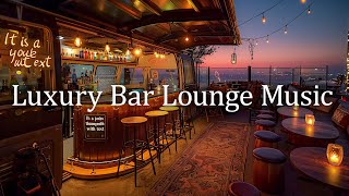 Luxury Bar Lounge Music 🍷 Soft Smooth Jazz Music   Relaxing Ethereal Sax Jazz Music For Studying