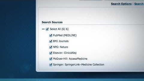 How to use Federated Search on ELM