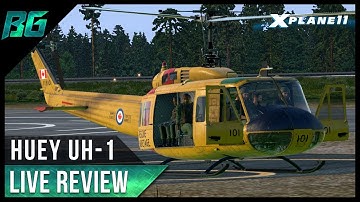 Nimbus Huey UH-1 Better than DCS? (Live Review) | X-Plane 11