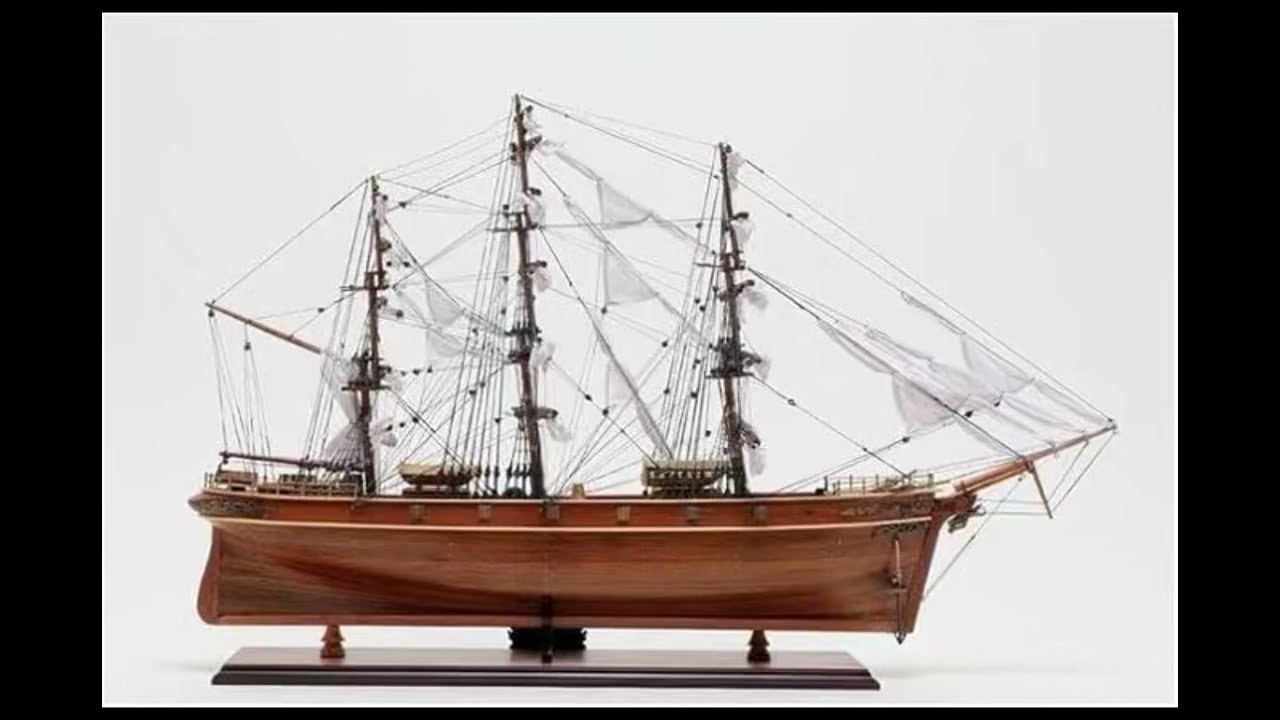 Naturally Nice Cutty Sark Clipper Ship Model 