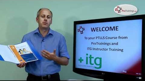Introduction to your PTLLS course with ITG Instructor Training