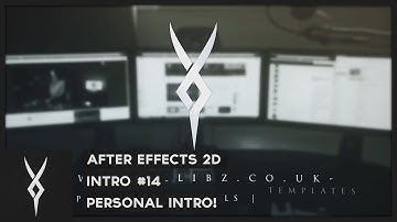 After Effects 2D Intro #14 | Personal intro @YLLiBzify