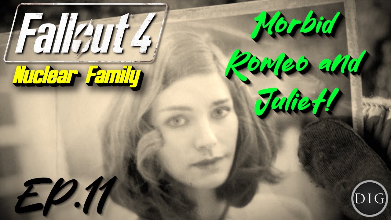Fallout 4 | Nuclear Family | RP Modded EP.11: Failed to drain quarry, Morbid Romeo & Juliet story!