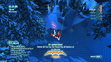 SSX - Fast Forward - Trick it - 80 M