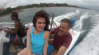 Bali Nusa Dua adası tekne gezisi