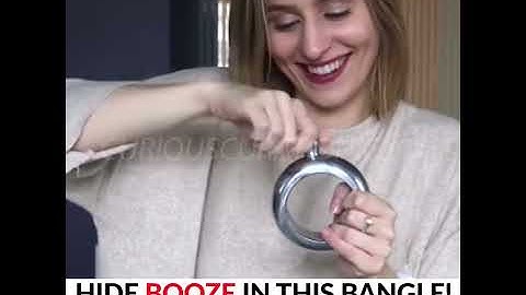 Flask Bangle Bracelet