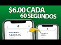 Gana $6.00 Cada 60 Segundos Para PayPal! | Gana Dinero Por Internet 2022