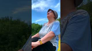 Granny on horseback 🤣 #funny #amazing #cool #viral