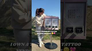 🤍 TEMPORARY TATTOO MACHINE 🤍 #smallbusines #cute #vlog