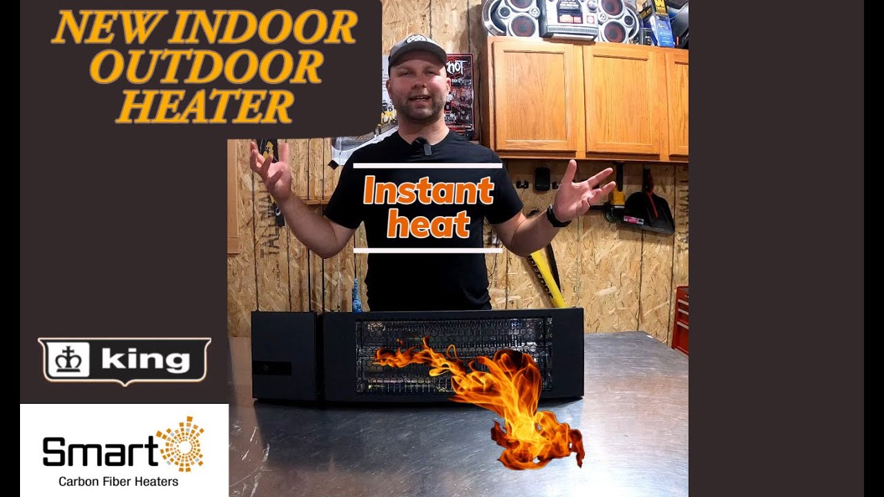 New Electric Heater For Indoors & Outdoors King Electric Smartwave