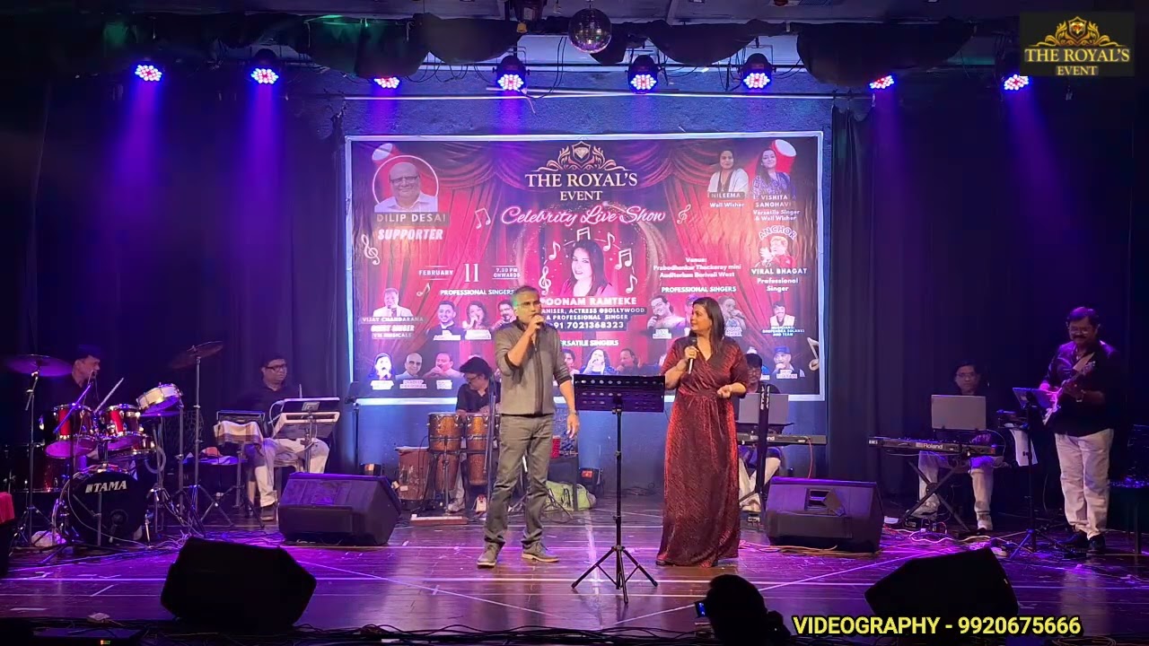 Woh Hain Zara Khafa - Poonam & Arun | Live at The Royal’s Event - Celebrity Live Show - Feb 2026
