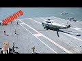 Marine One And HMX-1 Ospreys Land On Gerald R. Ford (CVN-78)