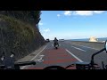【事故映像】後ろから追い抜いてきたバイクがスリップ事故を起こした。in志賀島