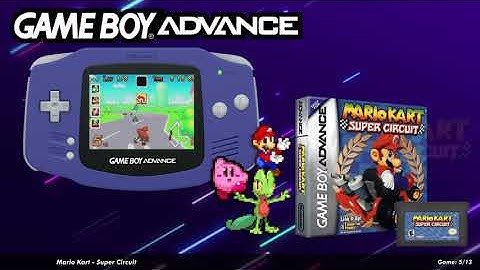 NINTENDO GAMEBOY ADVANCE - Attract Mode 2022