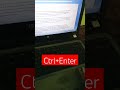 Pagebreak#techtips #shortclip