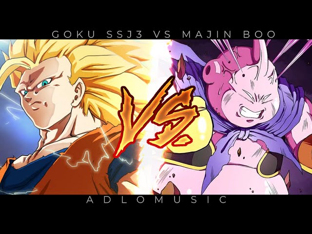 A OBSCURA batalha de GOKAN contra MAJIN BOO em Dragon Ball Z