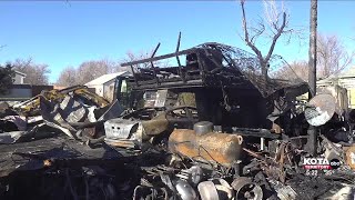 Belle Fourche woman thankful for community donations after Saturday house fire