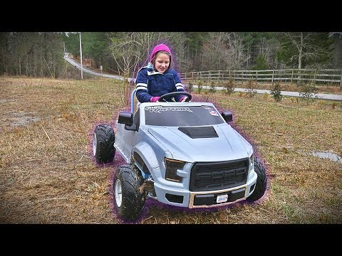 surprising-my-sister-with-a-motorized-f150-power-wheels!