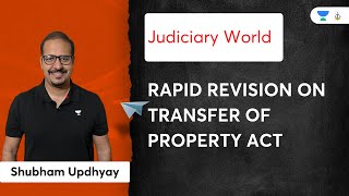 Rapid Revision on Transfer of Property Act | MPCJ 2022 | Shubham Sir