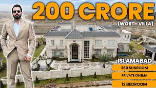 See INSIDE 200 Crore worth Villa in Islamabad | Touring Pakistan Most Expensive House!
