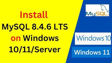How to Install & Configure MySQL 8.4.6 LTS on Windows 11 or 10 and connect from workbench DBeaver
