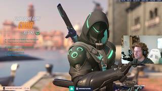 22K DMG! Georgelion 's GENJI Is a BLADE NIGHTMARE + SHION!  Overwatch Season 3 Gameplay