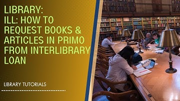 Requesting Sources in Primo from Fulfillment Services/ILL (InterLibrary Loan, Holds, & Digitization)