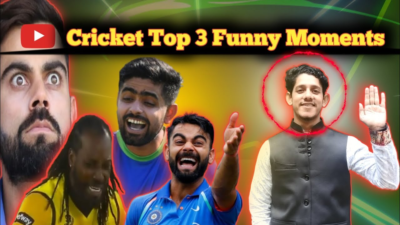 Cricket Top 3 Funny moments in cricket history #cricket #cricketlover ...
