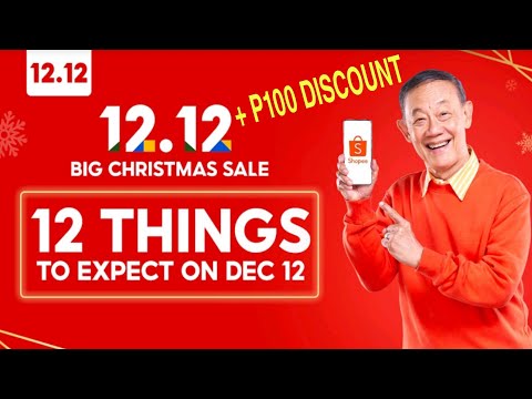 12 Things to Expect in SHOPEE 12.12 SALE | FREE SHIPPING + 100 PESOS DISCOUNT VOUCHER