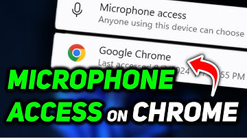 How to Allow Microphone Access on Chrome Windows 11