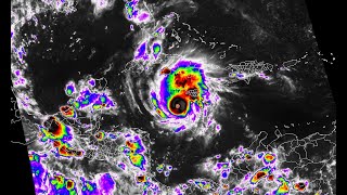 Major Hurricane Emily 2005 (Full Disk Imagery)