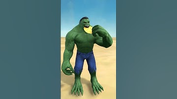 Hulk 2099 and Women play cookies test in Squid game #hulk #superhero #funny