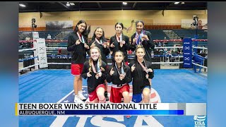 Teen Boxer Claims Her 5Th National Le