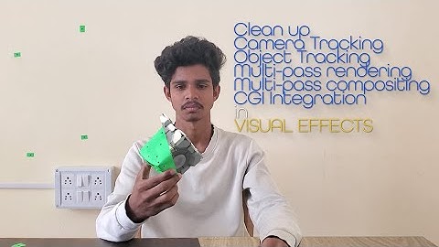 Camera Object Tracking Cleanup CGI Integration Multi-pass Rendering and Compositing in VFX