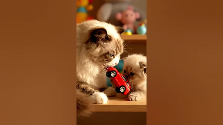 Watch the video about Cute Ragdoll Cats Go Shopping at Supermarket | Mia & Milo's Grocery Adventure Adorable Kitten Story
