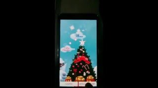 XMas Tree Live Wallpaper and card Sender screenshot 1