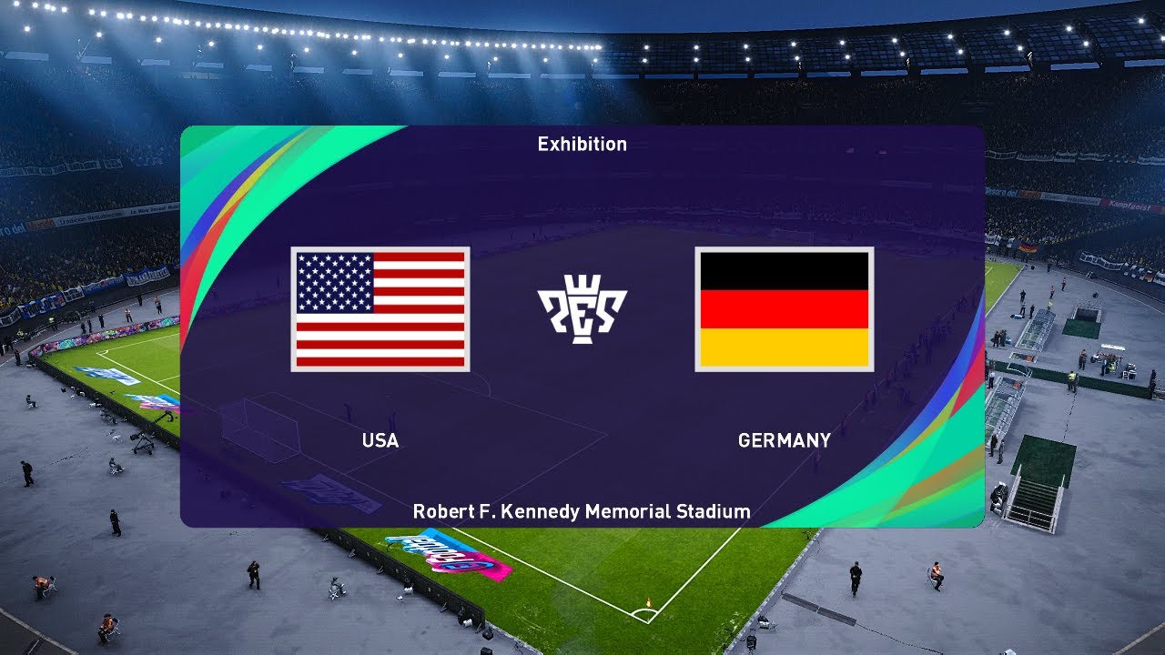 USA vs Germany (14/10/2023) International Friendlies PES 2021