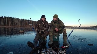Рыбалка по ПЕРВОМУ льду. 2018. Отвели душу по окуню. Открытие сезона. Рыбалка по ПЕРВОМУ льду. 2018. Отвели душу по окуню. Открытие сезона.