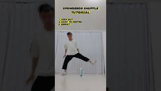 Spongebob Shuffle Tutorial 💯 #shorts #youtube #dancetutorial #tutorial #dance