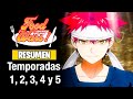 🌟Shokugeki No Soma [Resumen] (Temporadas 1; 2; 3; 4 y 5) | Food War!