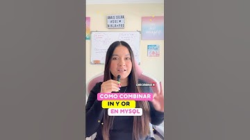 Filtrar usando IN y OR en MySQL #sql #databaseconcepts #mysql #codificacion #database #tips #ebook