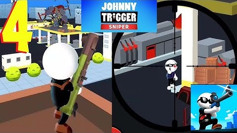 Johnny Si Penembak Ulung - Johnny Trigger Sniper Walkthrough (Android,iOS) Part 4
