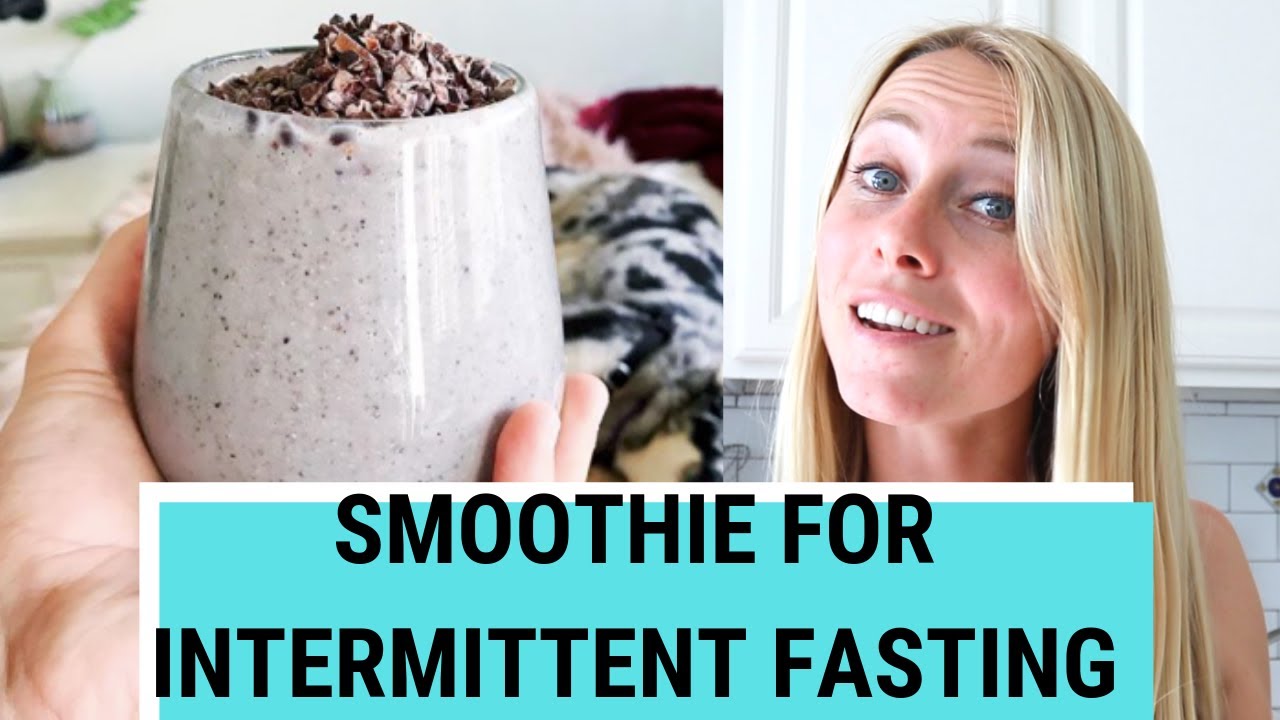 Blueberry Hemp Smoothie + INTERMITTENT FASTING YouTube