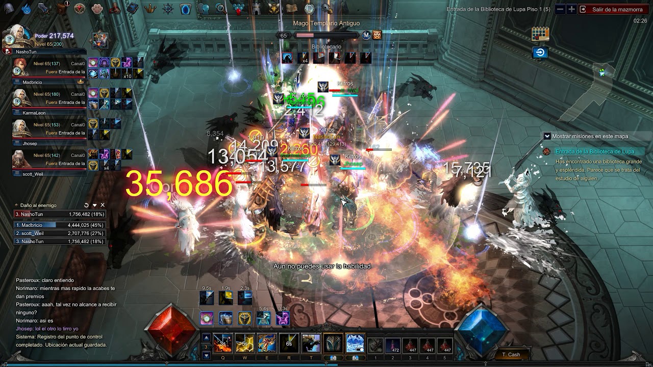 Mu Legend - Boss Secreto en Biblioteca De Lupa