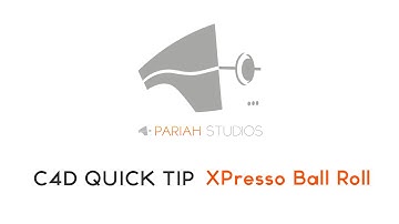 C4D Quick Tip | Auto Ball roll with XPresso - BB-8