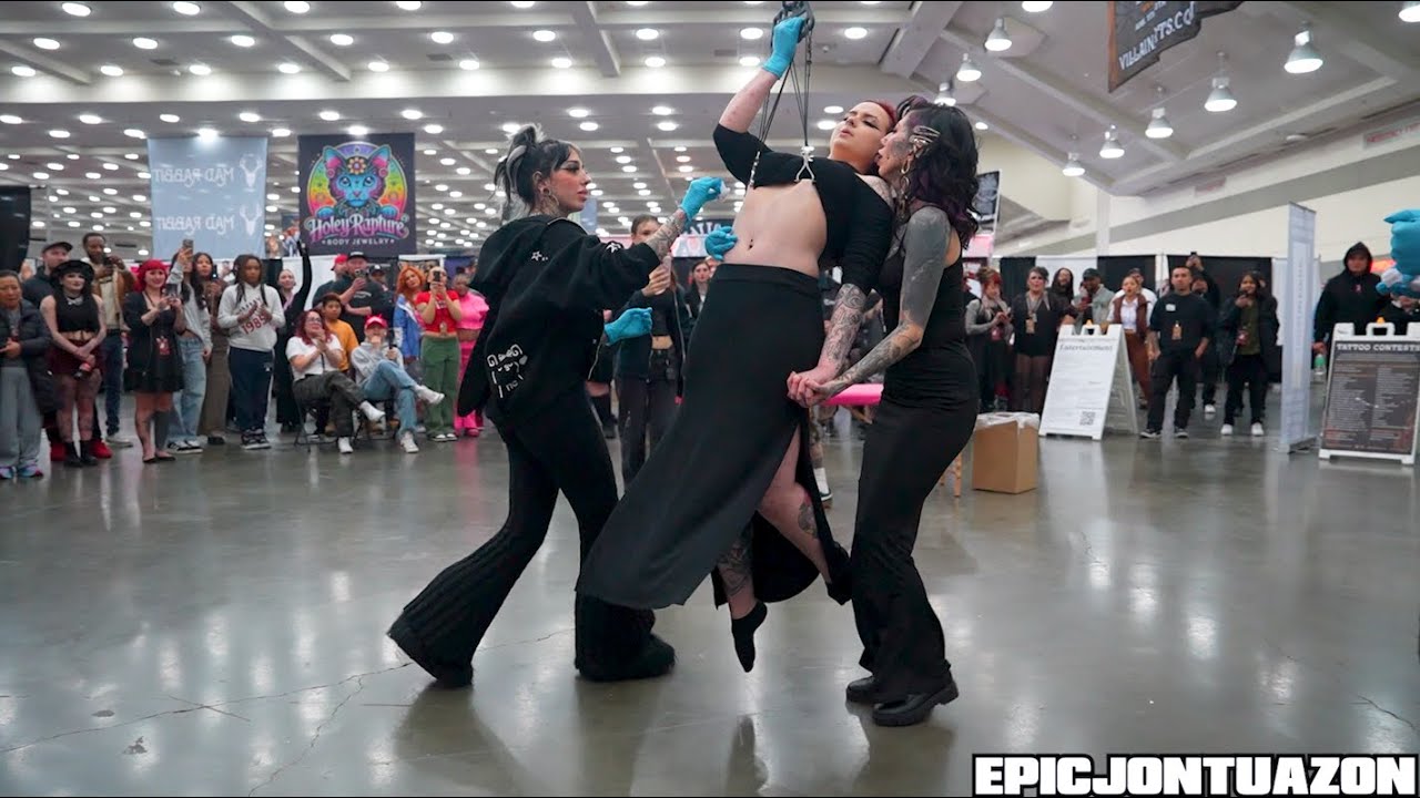 Sarah D Suspension | Baltimore Tattoo Convention 2025 | EPICJONTUAZON